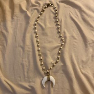 Half moon necklace